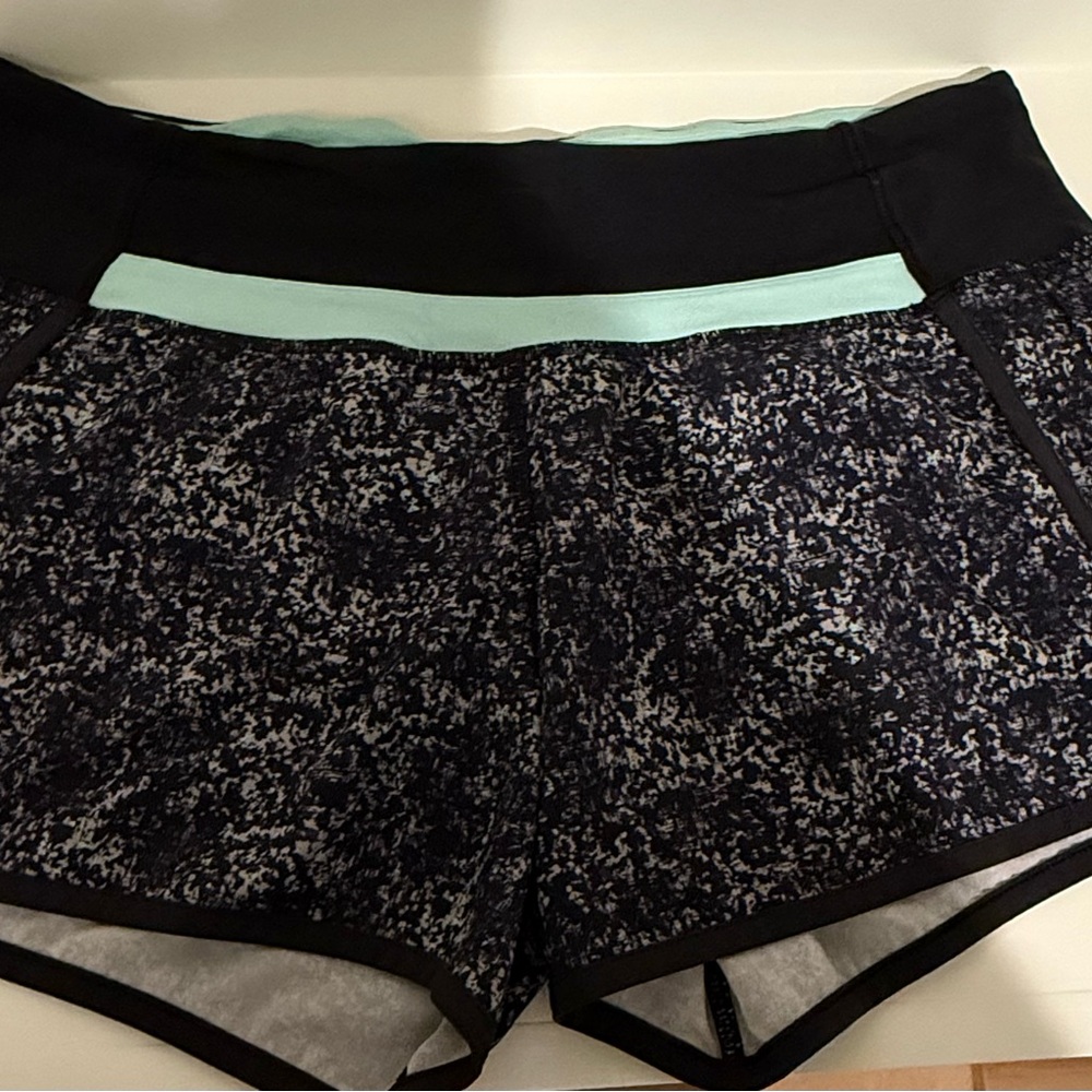 Lululemon Athletica Black Athletic Shorts, Size 8